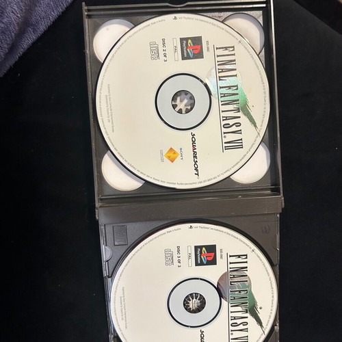 Final Fantasy VII PS1 Black Label PAL complete CIB