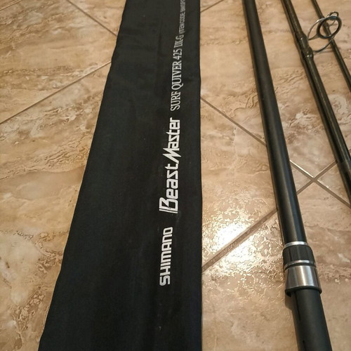Fishing rod, light surf casting Shimano Beast Master Surf Quiver 425 DX-G