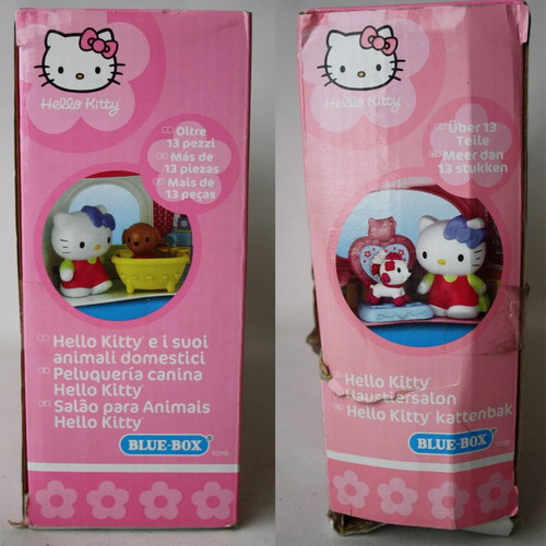 Hello Kitty 2009 pet salon new Blue Box