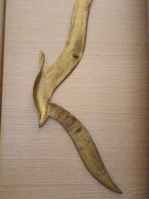 Brass seagull used