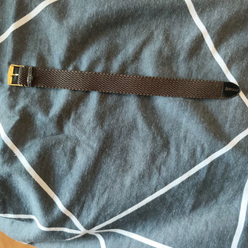Fabric watch strap new, brown