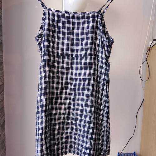 Zara summer tunic vest for girls size 10, like new, checkered