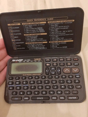 Electronic organizer Sharp 34KB used