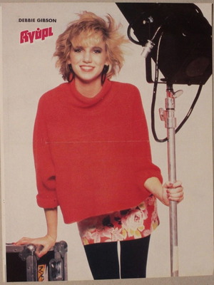 Debbie Gibson Ένθετο αφίσα από περιοδικό Αγόρι σαν καινούργιο
