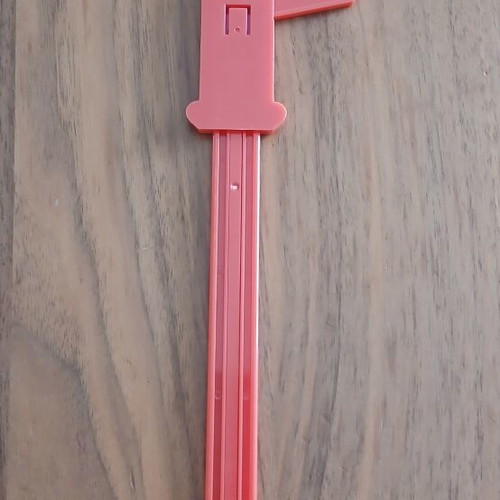Vernier Caliper New Plastic Red 150 mm Measurement Tool