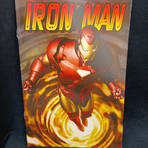 Iron Man βιβλίο αφίσα Marvel Toybiz 2004