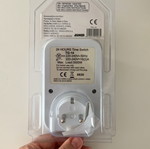 Socket with built-in 24-hour timer new in original packaging