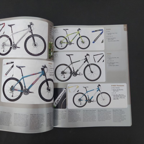 Cannondale 2003 bicycle catalog used, 72 pages, multilingual