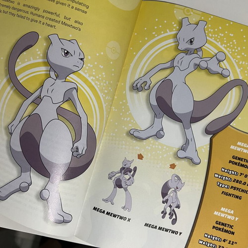 Pokemon Legendary and Mythical Guidebook used