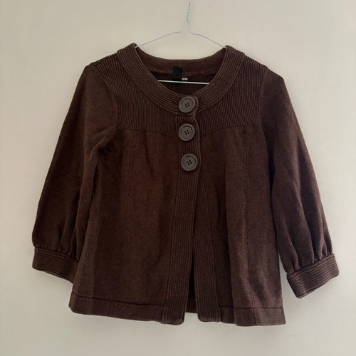 H&M jacket used, brown, size XS