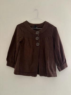 H&M jacket used, brown, size XS