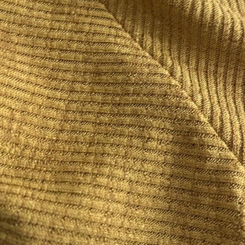 Mango sleeveless top mustard L new