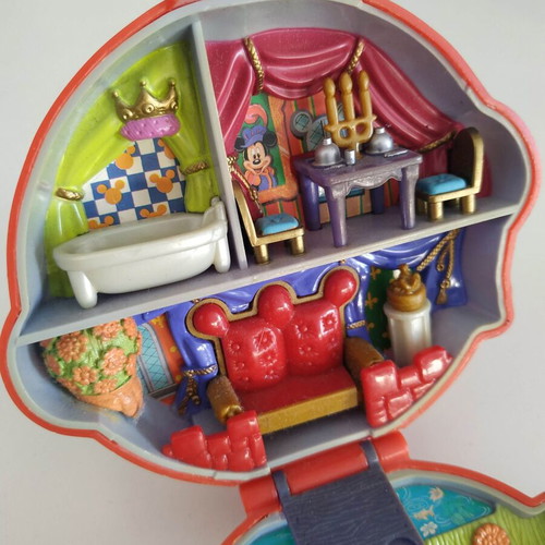 Polly Pocket Disney Mickey & Minnie Mouse playset used