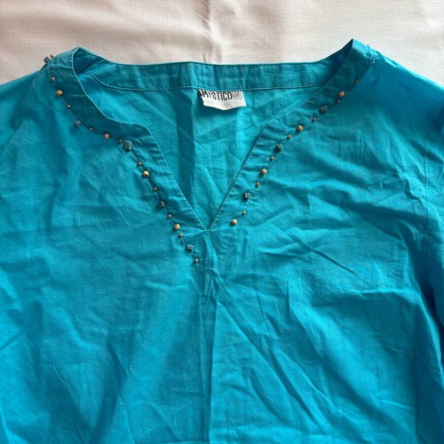 Blue beachwear dress like new