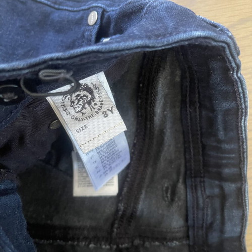 Diesel kids' jeans like new, size 128 cm, blue