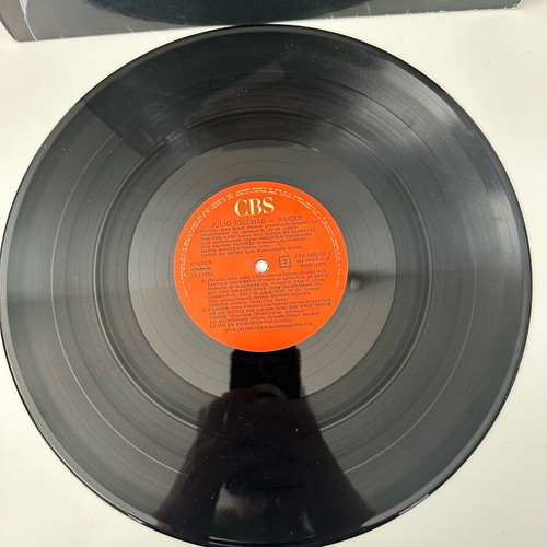 Julio Iglesias Raices vinyl like new, Latin