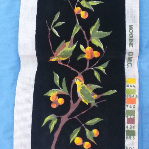 Embroidery canvases 2 new with velvet