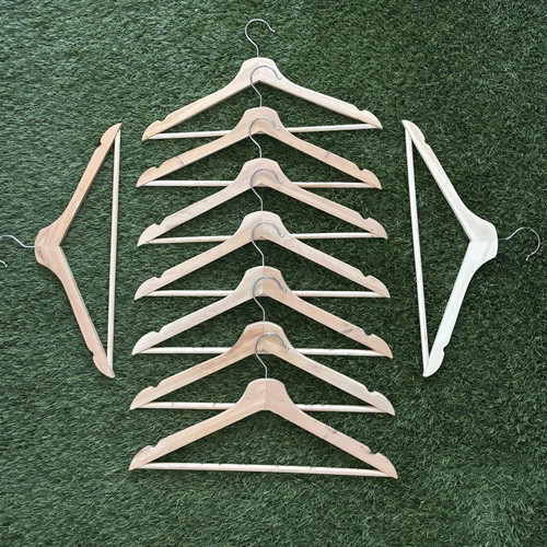 IKEA Bumerang wooden hangers pack of 100 like new
