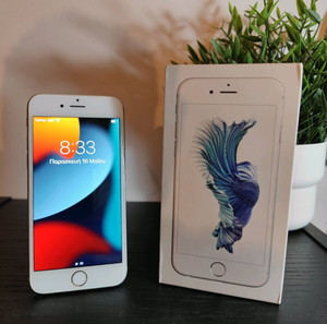 Apple iPhone 6s 100% Υγεία Μπαταρίας Ασημί Άριστο
