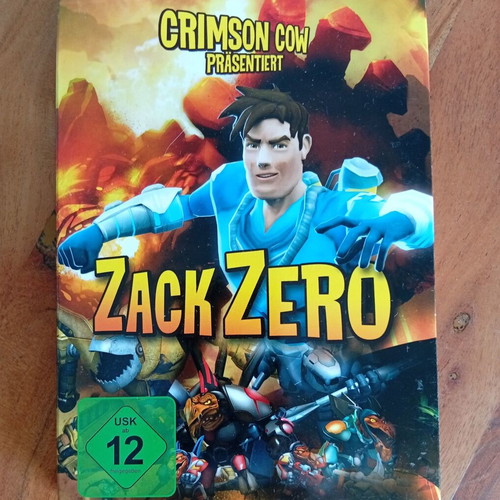 Zack Zero DVD animated movie, German language, new sealed