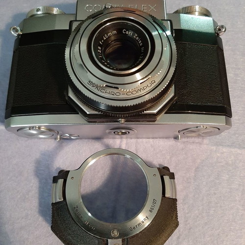 Zeiss Ikon Contaflex I Synchro Compur F35 vintage camera used