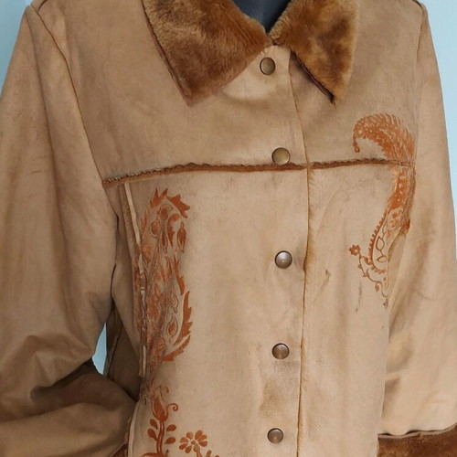 Bon'a Parte women's designer jacket used, beige and brown