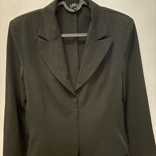Angelo black short jacket like new