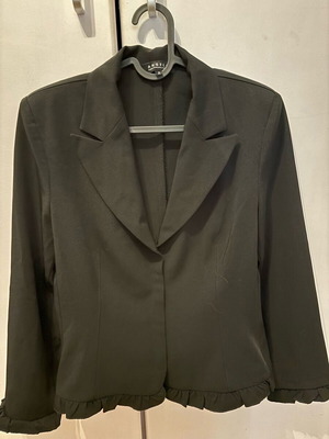 Angelo black short jacket like new
