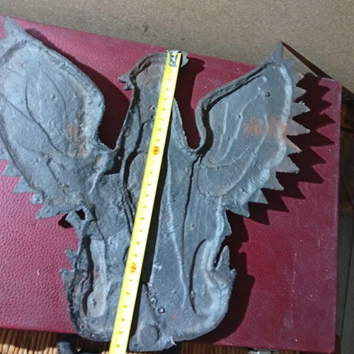 Gate emblem 1970, iron