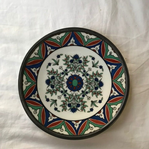 Limoges decorative plate like new, made in France