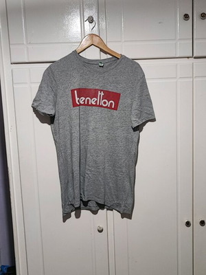 Men's short-sleeve t-shirt used, gray, size M