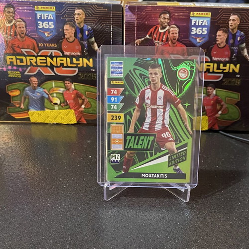 Mouzakitis limited edition card Greek Super League 2024-2025 new