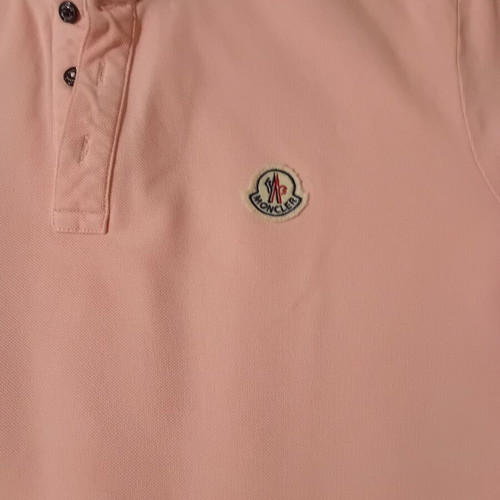 Moncler polo shirt XL pink like new