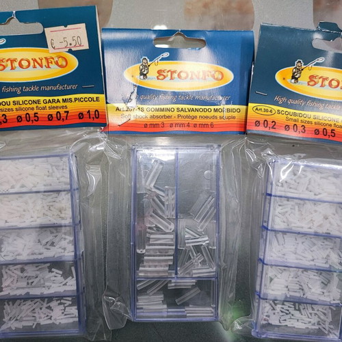 Stonfo silicone tubes new, pack of 3 pieces