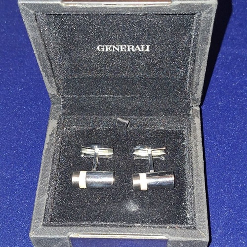 Generali stainless steel cufflinks