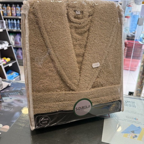 Sidirela Pastel Cotton Bathrobe Large Size new