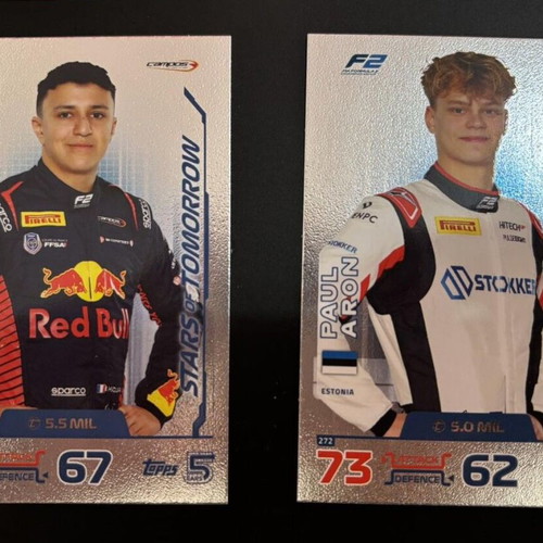 Topps 2024 Turbo Attax Formula 1 F1 booster pack with 10 cards
