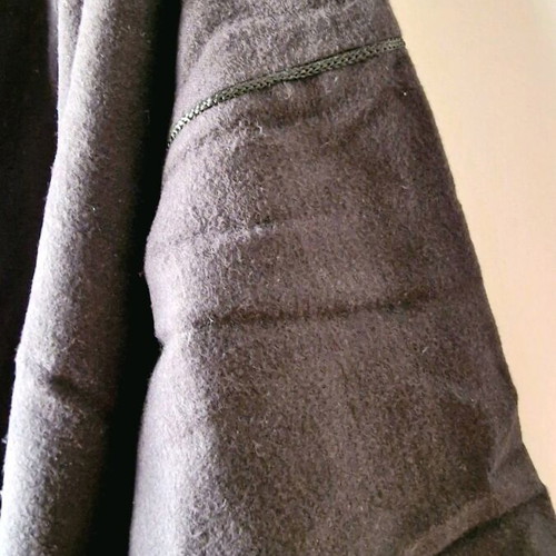 Moroccan men's kelebia like new, black, woolen