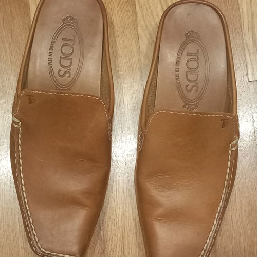 Tod's mules size 36 used, brown leather