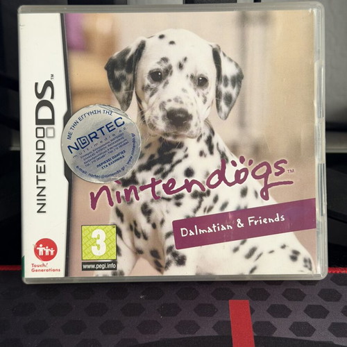 Nintendogs Dalmatian & Friends Nintendo DS game, complete in box