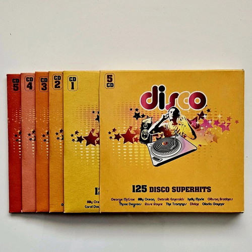 Disco 125 Superhits 5 CD collection like new