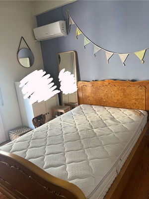 Media Strom mattress and mattress protector used, in very good condition