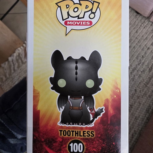 Toothless Funko Pop vinyl figure like new