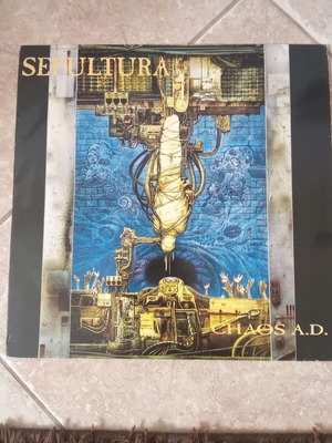 Sepultura Chaos A.D. LP μεταχειρισμένο, metal