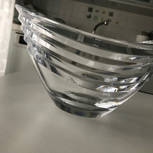 Costa Boda crystal bowl like new vintage decorative for dining table