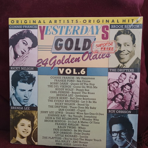 Yesterday's Gold Vol.6 sealed record collection, pop