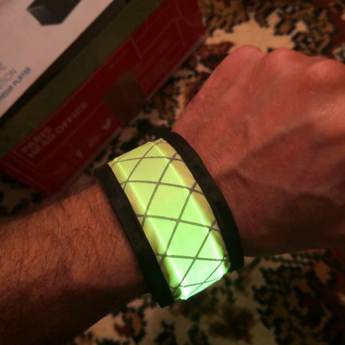 Phosphorescent bracelet like new with battery