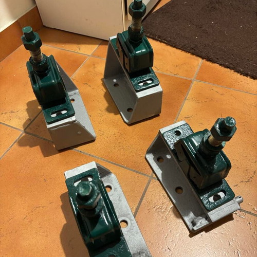 Bases for Sailboat Engine up to 50 HP like new, complete set