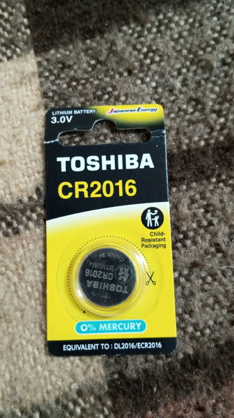 Μπαταρία CR2016 Toshiba