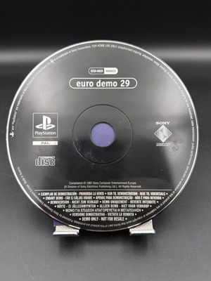 PlayStation 1 Euro Demo 29 PAL δίσκος σαν καινούργιο
